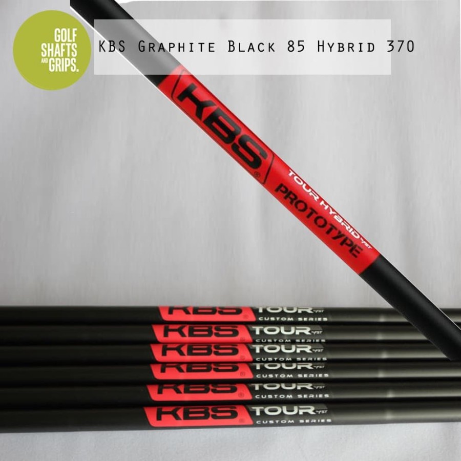 KBS Graphite Black 85 Hybrid Tip 370a