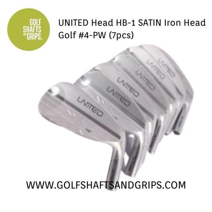 UNITED Head HC-1 SATIN Iron Head Golf #4-PW (7pcs)A