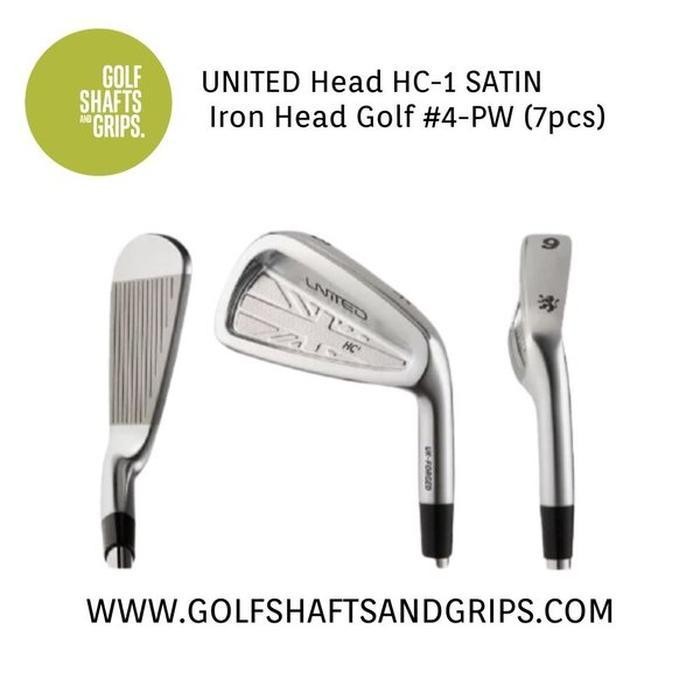 UNITED Head HC-1 SATIN Iron Head Golf #4-PW (7pcs)B