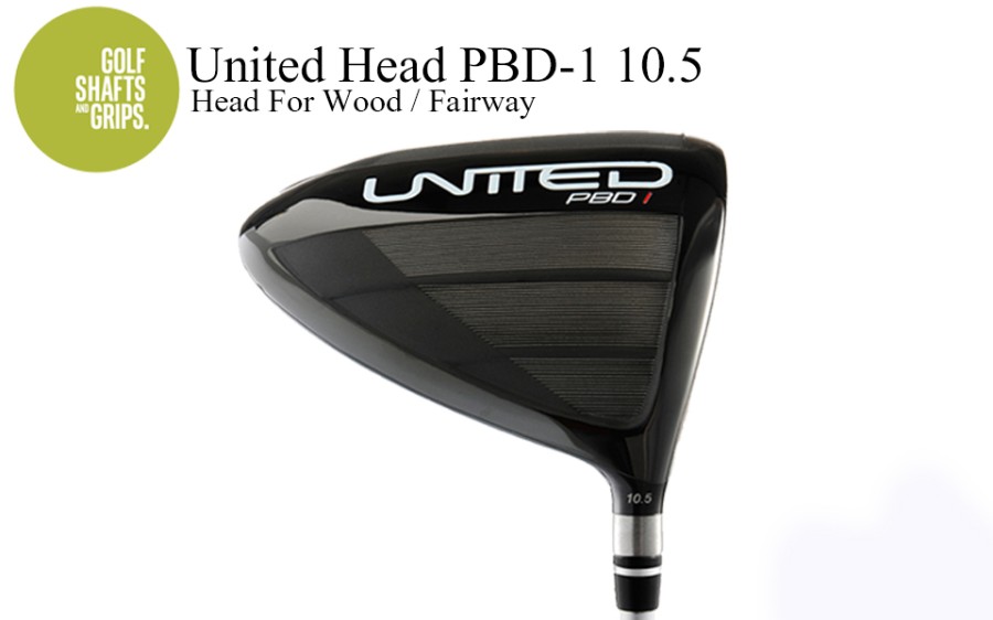 UNITED Head PBD-1 Driver Head Golf loft 10.5 Dega