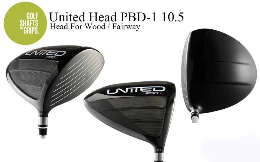 UNITED Head PBD-1 Driver Head Golf loft 10.5 Degb