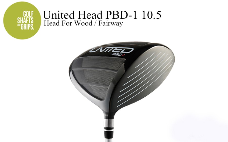 UNITED Head PBD-1 Driver Head Golf loft 10.5 Degc