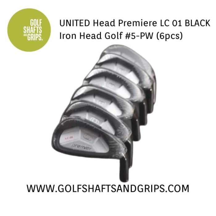 UNITED Head Premiere LC 01 BLACK Iron Head Golf #5-PW (6pcs)1