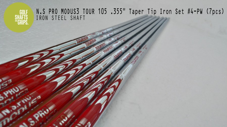 Ns Pro Modus 3 Tour 105 Taper Tip .355T Steel Shaft Iron Set #4-Pwb