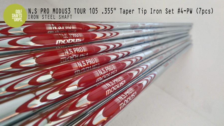 Ns Pro Modus 3 Tour 105 Taper Tip .355T Steel Shaft Iron Set #4-Pwc