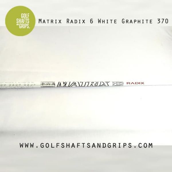 Matrix Radix 6 White Iron Shaft Graphite 370T
