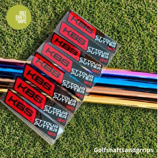 KBS CT Putter Straight Stepless Warna Spesial Steel Putter Golf Shaft 0.370
